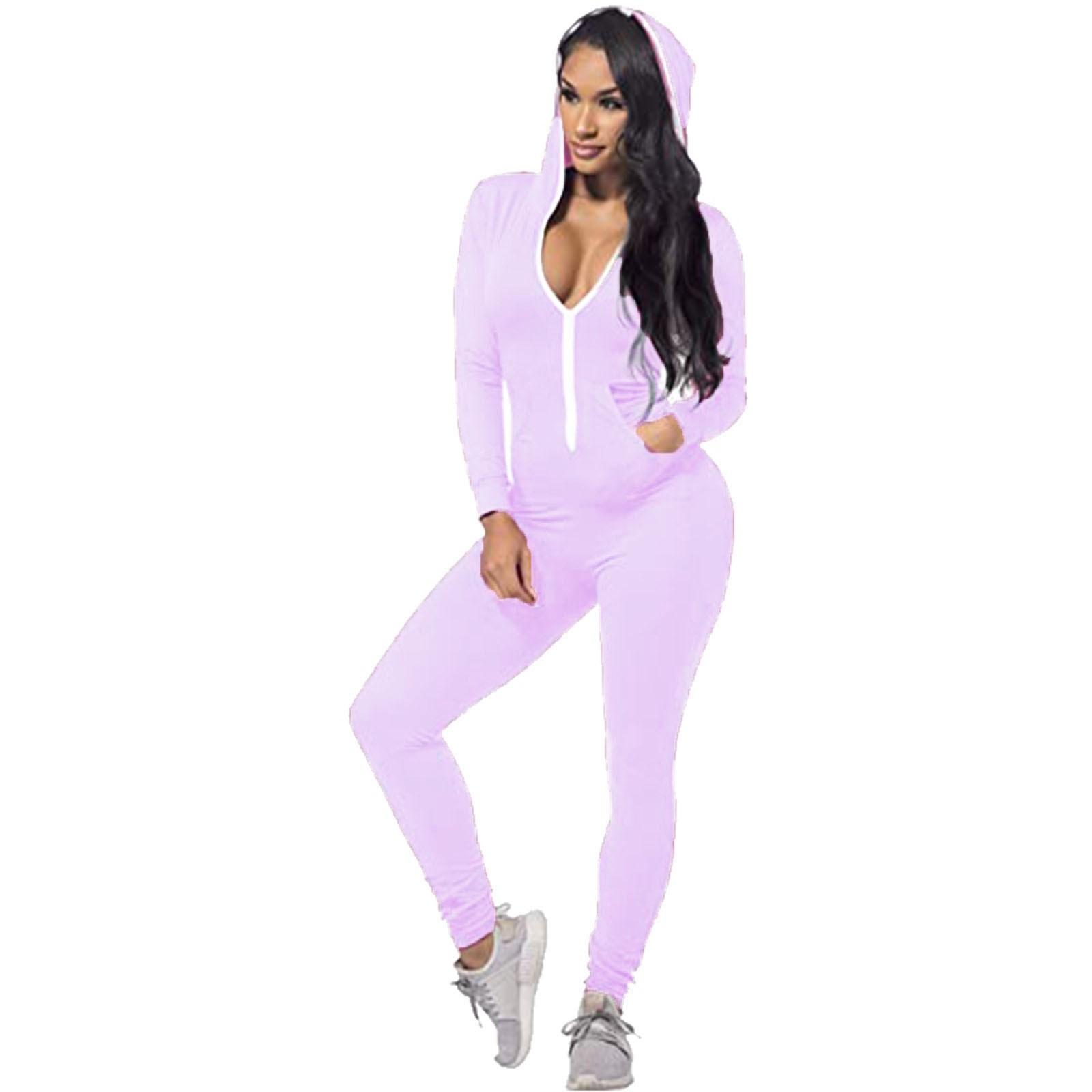 

Женский повседневный модный костюм с длинными рукавами однотонной расцветки для зимы M фиолетовый