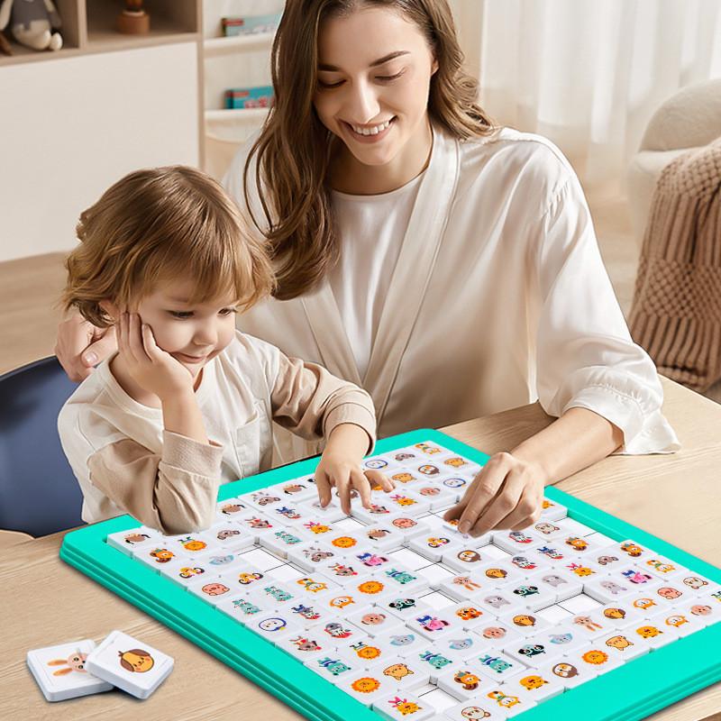 Educational Animal Matching Puzzle Toy For Kids Brain Focus Gift Development
