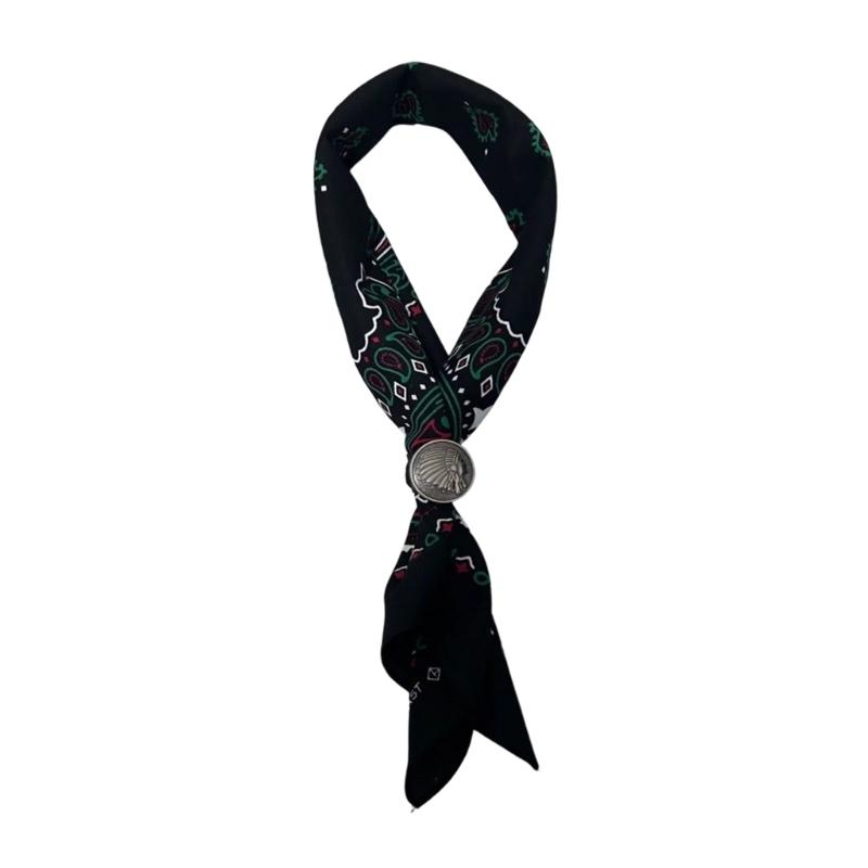 Bandana Classique Motif Cachemire Occidental Foulard de Tête pour le Sport et l'Activité de Plein Air Accessoire Hiphop