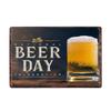 Beer Vintage Metal Tin Sign Chic Home Bar Cafe Poster Wall Decor Art Plaque Pub Tavern Retro Decorative Plates 20*30 CM