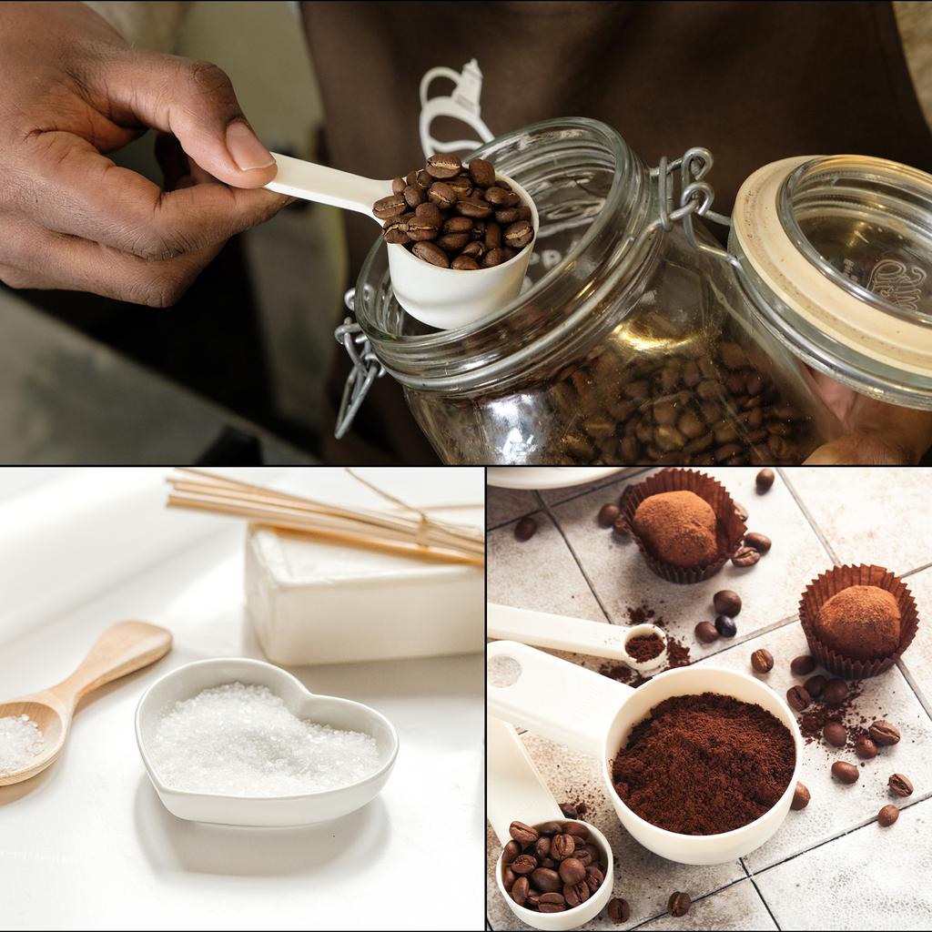 5/10Pcs Plastic Measuring Spoons Powder Scoops Spoon Table Spoon 40ml/50ml/60ml Clear