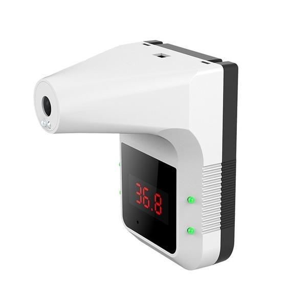 Wall-Mounted Infrared Thermometer Non-contact Hanging Thermometer for Offices Shops Schools
