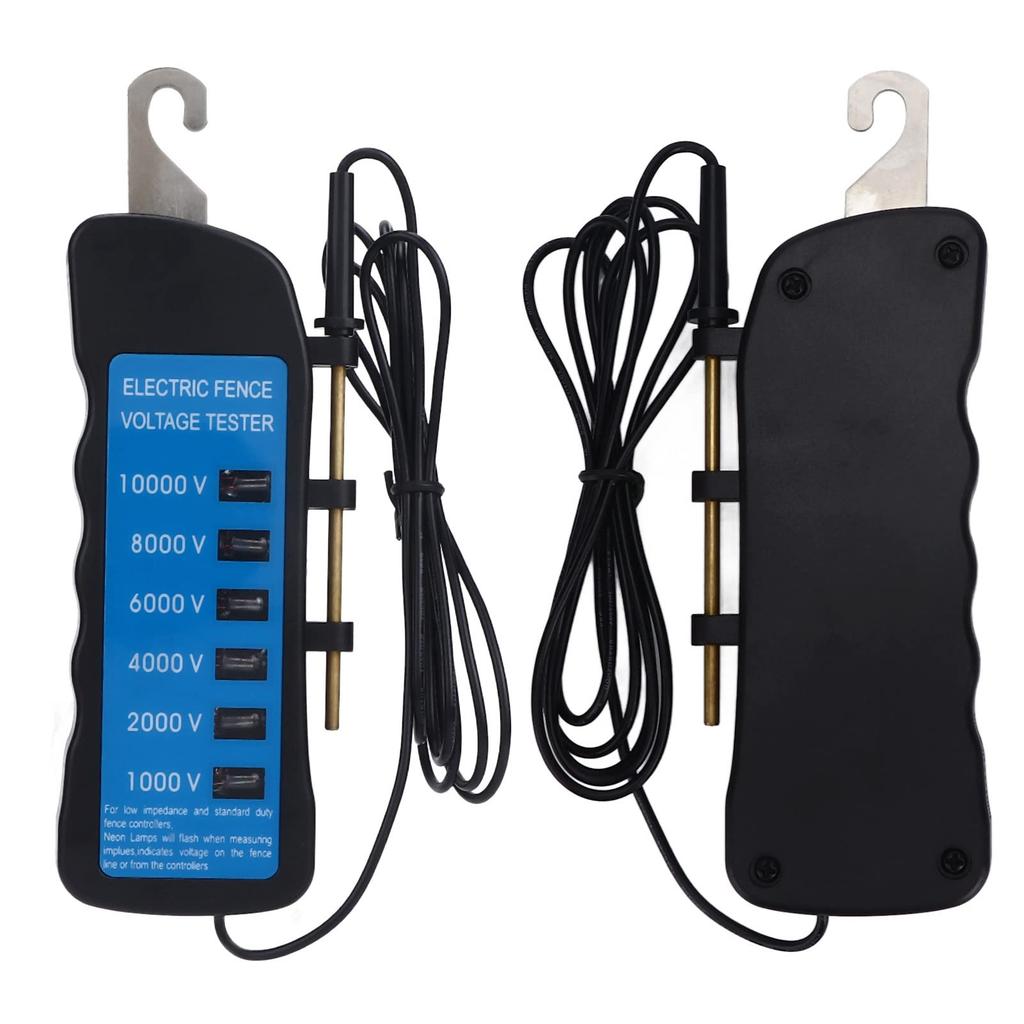 Ranch Fence Voltage Garden Fence Electronic Fence Voltage Voltage Voltage Checker for Agricultural Voltage 1000 To for Home and Livestock Enclosures