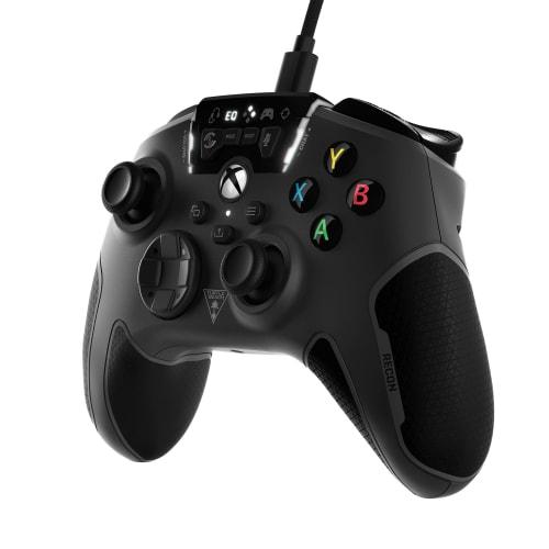 Controller Turtle Beach USB cablato Xbox Steam Gamepad per PC Windows Pulsanti posteriori Preimpostazioni EQ Miglioramento del passo Regolazione della mira del tono laterale Nero Nero R