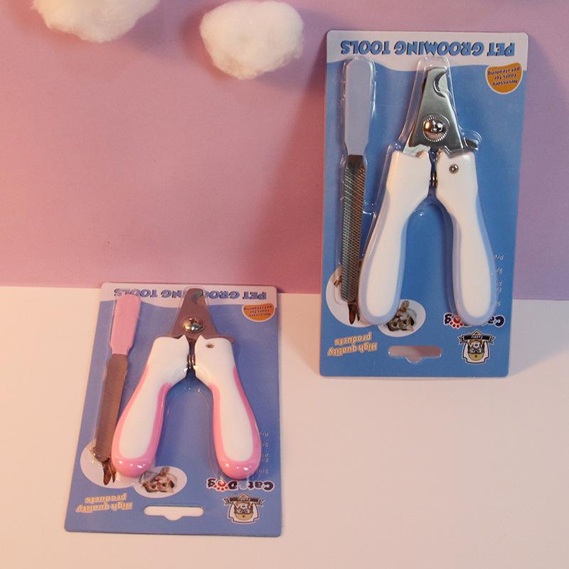 Universal Stainless Steel Pet Nail Clippers for Cats and Dogs