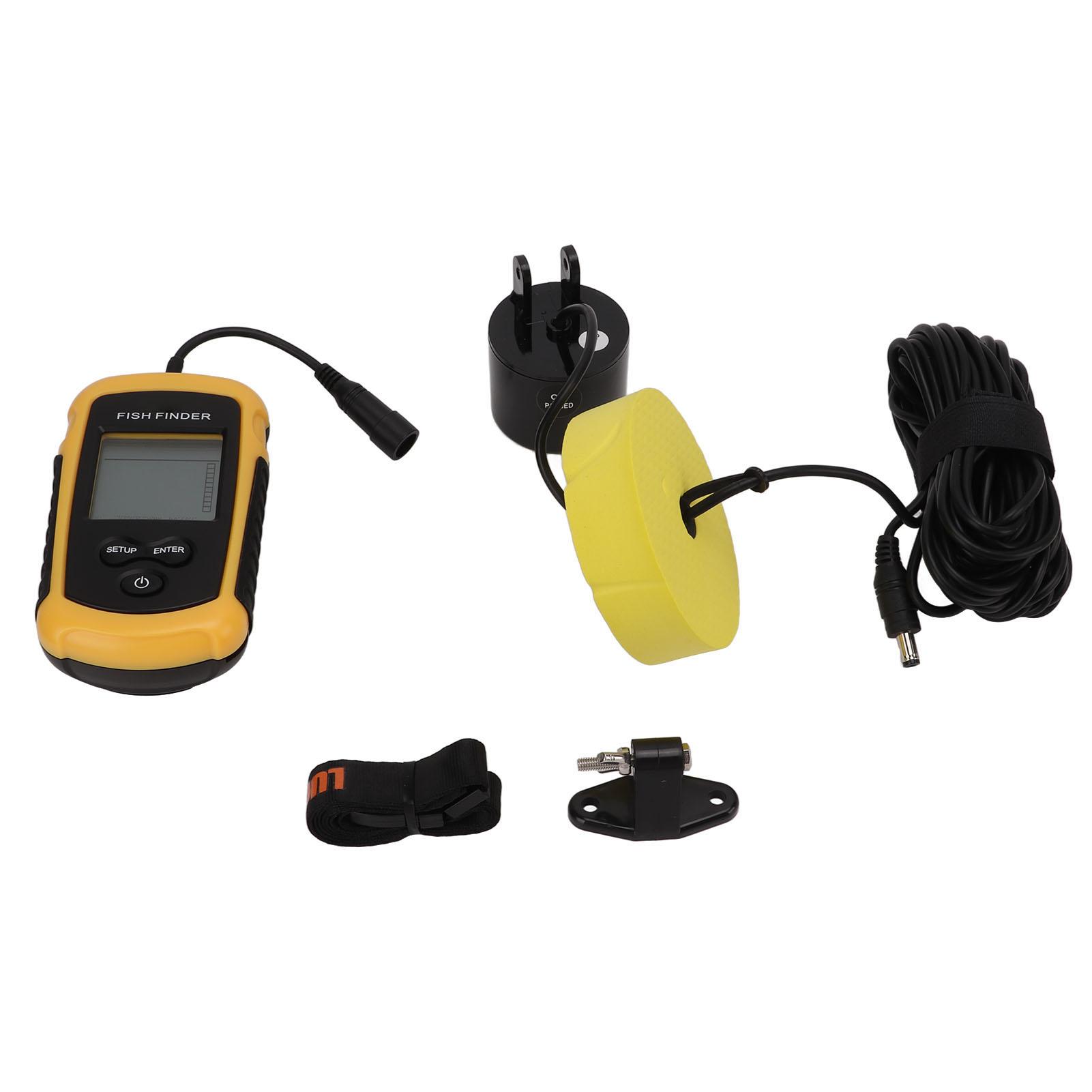 

Проводной эхолот ABS Портативный сонар Интеллектуальный подводный эхолот с зондом для речной рыбалки