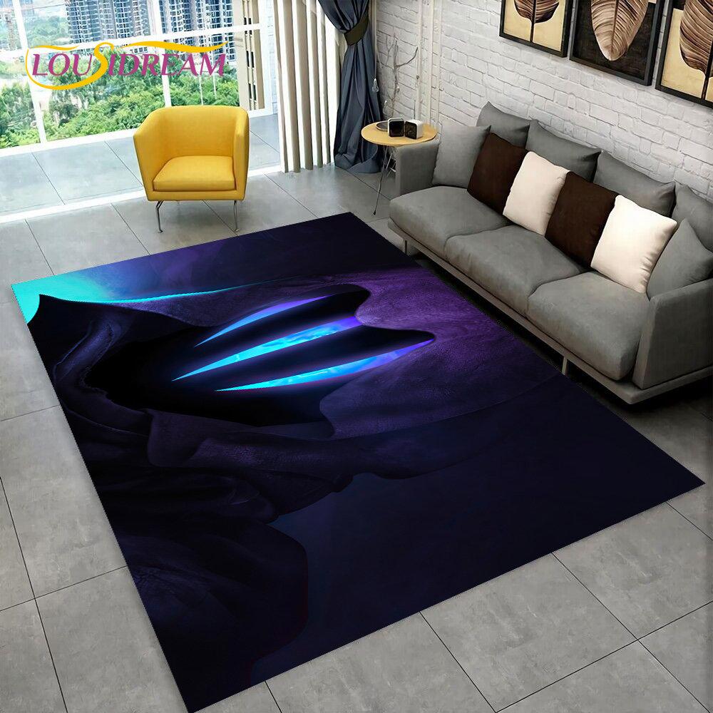 HD Valorant Series Game Gamer-Bereichsteppich, Teppich für Zuhause, Wohnzimmer, Schlafzimmer, Sofa, Fußmatte, Dekor, Kinder spielen, rutschfeste Bodenmatte