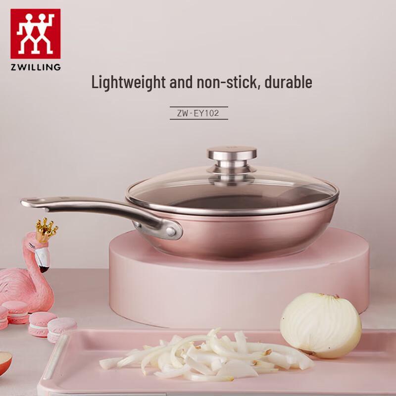 ZWILLING 24cm Non-Stick Flat Bottom Wok
