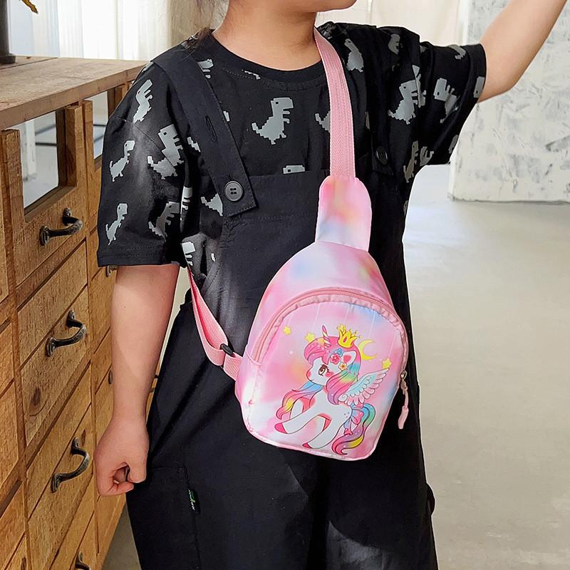 Child America Captain Anime Shoulder Bag Outdoor Casual Cartoon Chest Fashion Bag