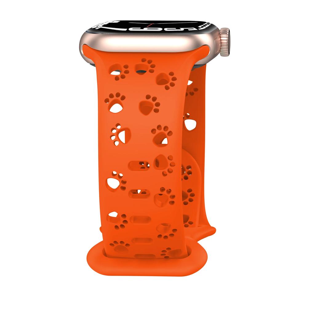 Watchband Dog Paw Silicone Strap for Apple Watch Band 44mm 41mm 42mm 40mm 49 45 38 Correa Bracelet iWatch Series Ultra 2/9/8/7/6/5/4/3/SE