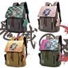 Japan Cartoon Comics Demon Slayer Canvas Print Backpack Large Capacity Student Backpack 0026