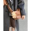 Casual large-capacity bag Autumn and winter female tide retro dumpling bag Korean versatile messenger saddle bag