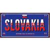 Country Metal Sign License Plate France Russia Tin Sign Car Garage Motorcycle Decoration Spain Poland London Number Plate N39