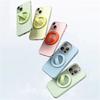 Strong Magnetic Liquid Silicone Comfortable Circular Grip Phone Holder For MagSafe Ring Shape Phone Accessories For iPhone 16