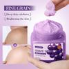 Grape Exfoliating Scrub - Alcohol-Free,Non-Greasy Exfoliating Body Scrub with Grape Extract & Plant Scent, Gentle Physical Exfoliation, Daily Skincare