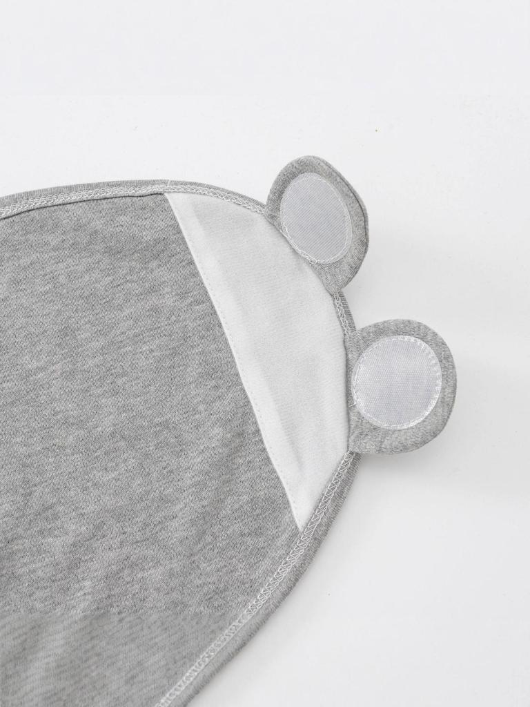 Newborn Swaddle Set: Silk Sleep Bag & Heart Blanket with Indian Hat