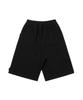 Masateu Small Pocket Bermuda Sweat Pants _ Black