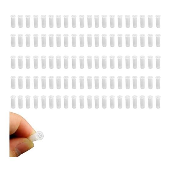 Whistle Set of 100 Squishy Toy Accessories Repair Replacement Parts (Small Size)