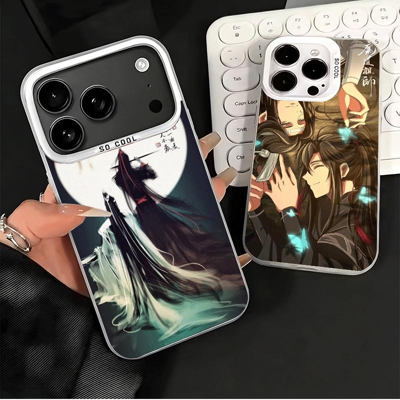 Mo Dao Zu Shi Anime Shockproof Phone Case for iPhone 17 Air 16 16E 15 Pro Max 14 Plus 13 Mini 12 Back Cover Anti Fall Fundas