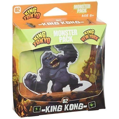 Jeu De Société - IELLO - King Kong - Extension Monster Pack - Pour Adultes - Noir