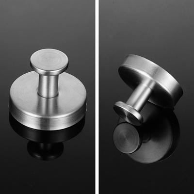 New Metal Suction Cup Hook Strong Vacuum Stainless Steel Wall Hanger Waterproof Reusable Clothes Hooks for Bathroom