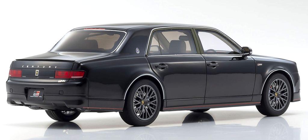 Kyosho Samurai Scale Toyota Century GRMN Black Finished Model KSR18046BK 1/18