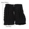 Women Winter Warm Fashion Knitted Arm Fingerless Gloves Outdoor Soft Touchscreen Mittens