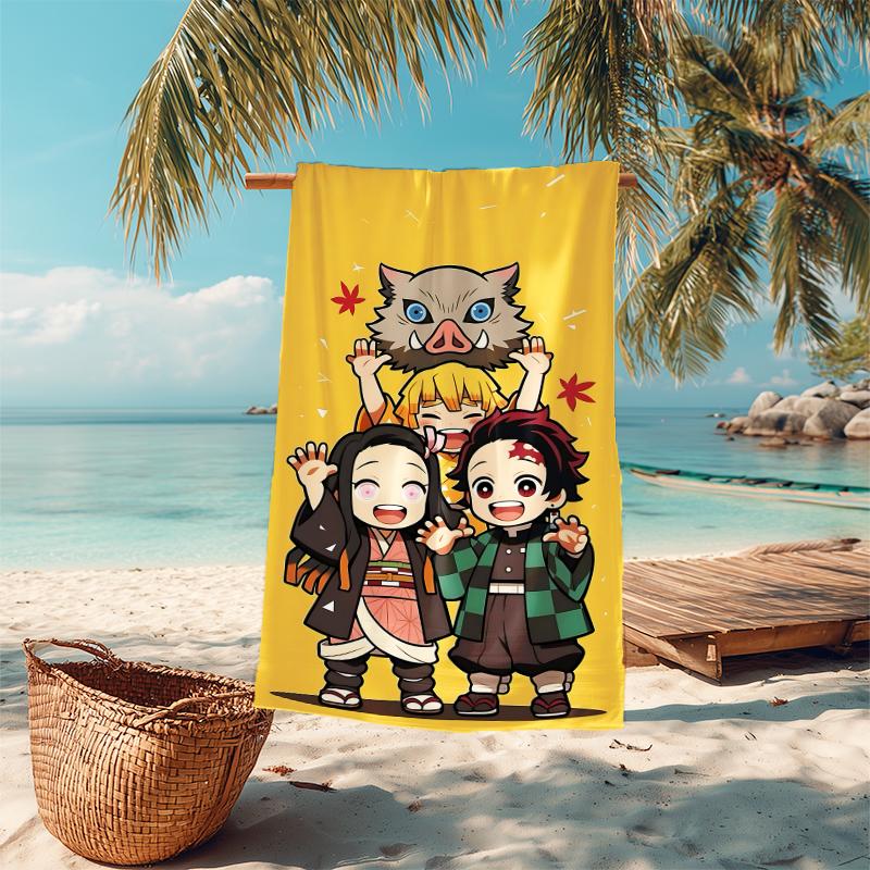 1Pc Moon Warrior Beach Towel Microfiber Beach Towel Thin Absorbent For Beach Swimming Yoga Bath Sports 0917304