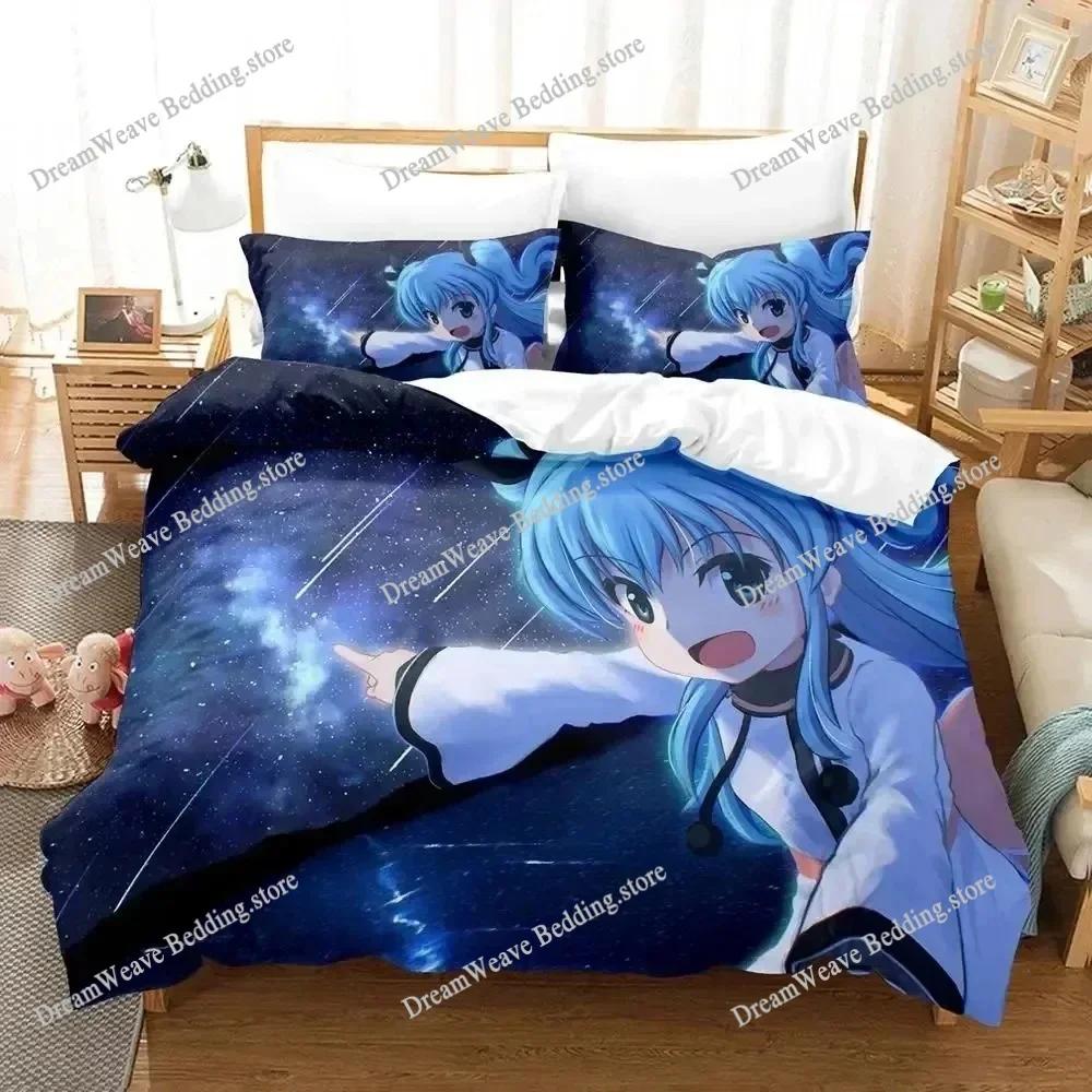 Anime Sora No Method Celestial Method Bedding Set Boys Girls Twin Queen Size Duvet Cover Pillowcase Bed Kids Adult Luxury Gift