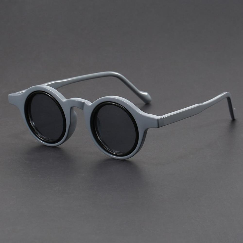 Small Frame Round Steampunk Fashion Glasses For Men  Luxury Brand  Punk Star Men Women Sunglasses Retro Glasses