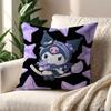 K-Kuromi Cute Cushion Cover For Pillow Printing Sofa Decoration Home Car Room Coffee Shop Office Nordic Simplicity