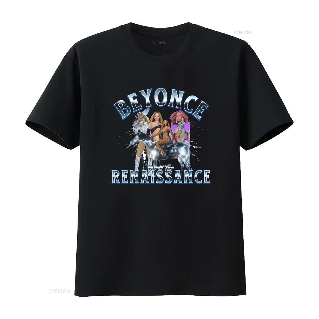 Beyonce Renaissance World Tour T Shirt Long or s Available Breathable Stretched Slightly Unis