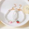 European and American Strawberry Imitation Pearl Bracelet Fashion Hand Stall Accessories Simple Fashion Jewelry Women