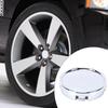 4 Stück Felgennabendeckel 64 mm Außendurchmesser Kratzfest ABS Ersatz für Volvo XC60 2008-2026 Silber