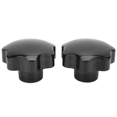 2 Stück Innengewinde Klemmknopf Industriemaschine 7-Sternförmige Kopfmuttern M16 x 80