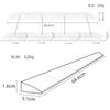 Solid Base Sweeping Robot Slope Climbing Strip Anti Slip Threshold Ramp  For Robot Vacuum