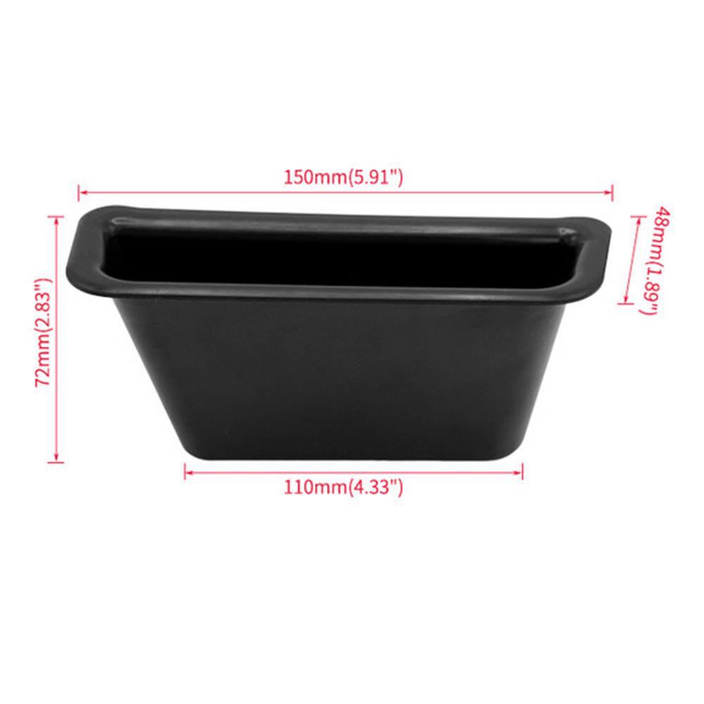 1 Pcs Car Door Side Storage Box Organizer Holder Interior Modification For Mustang Door Storage Box Lattice Car Storage Part