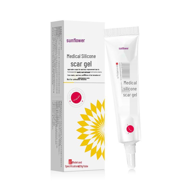 Sunflower Silicone Scar Gel: Fade and Repair New & Old Scars, Post-operative Medical Aesthetics