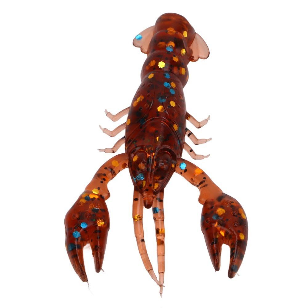 20PCS 5.5cm Crawdad Bait Soft Artificial Lure Durable Fishing Lure  Saltwater Fishing