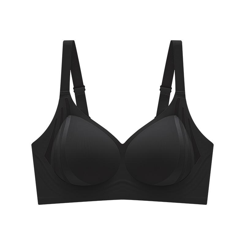 

Бесшовный бюстгальтер с глубоким V-вырезом и защитой от провисания - Подтягивающий эффект для пышной груди 2XL