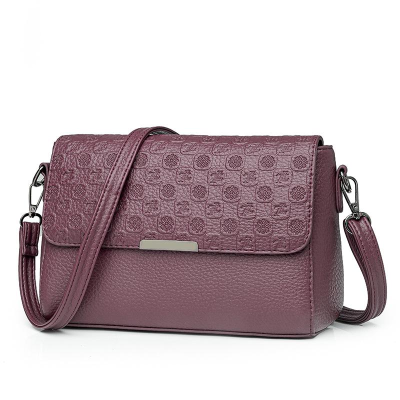 Women's Bag PU Middle-aged Mother Bag Shoulder Bag Crossbody Bag