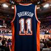 Men's Jalen Brunson 3D AI Edition Basketball Vest #11 USA Lightweight Breathable Quick Dry Training Tank Top for Youth Kids
