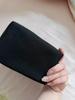 Dior Black Large-Capacity Zipper Makeup Bag