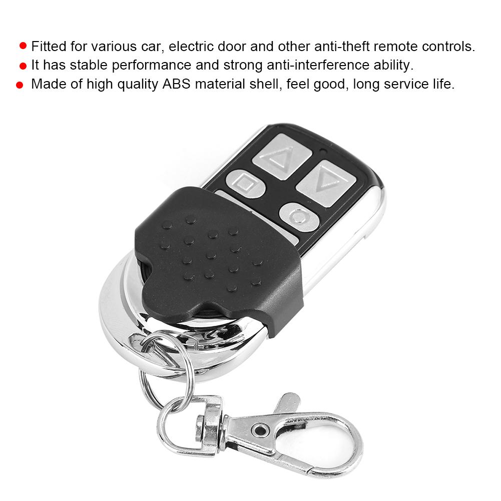 2Pcs KB109 Wireless Universal 4 Button Copy Code Security Remote Control for Gate Door Garage