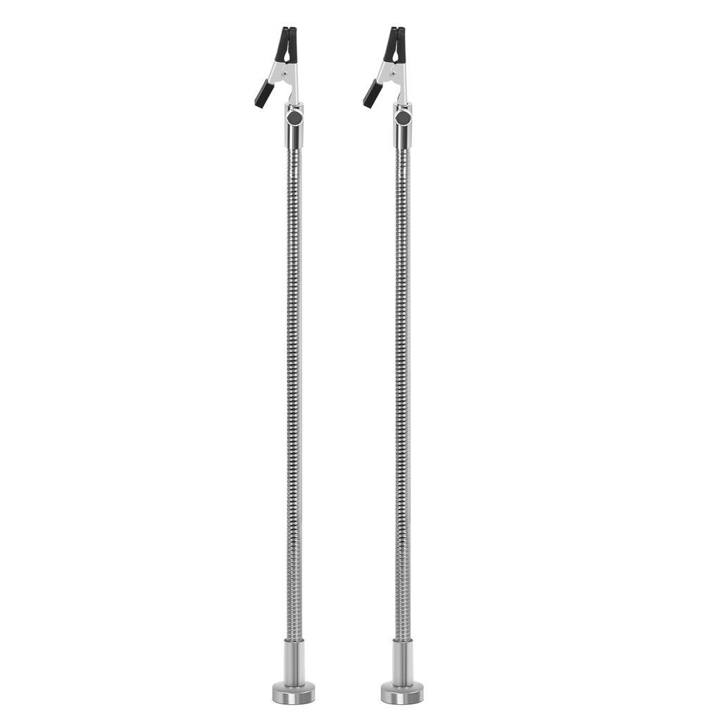 2/4Pcs Magnetic Electronic Circuit Board Clamps Third Hand Soldering Tool PCB Holder Flexible Metal Arms Helping Hands