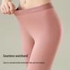 Langsha Women's Thin Seamless Antibacterial Thermal Leggings