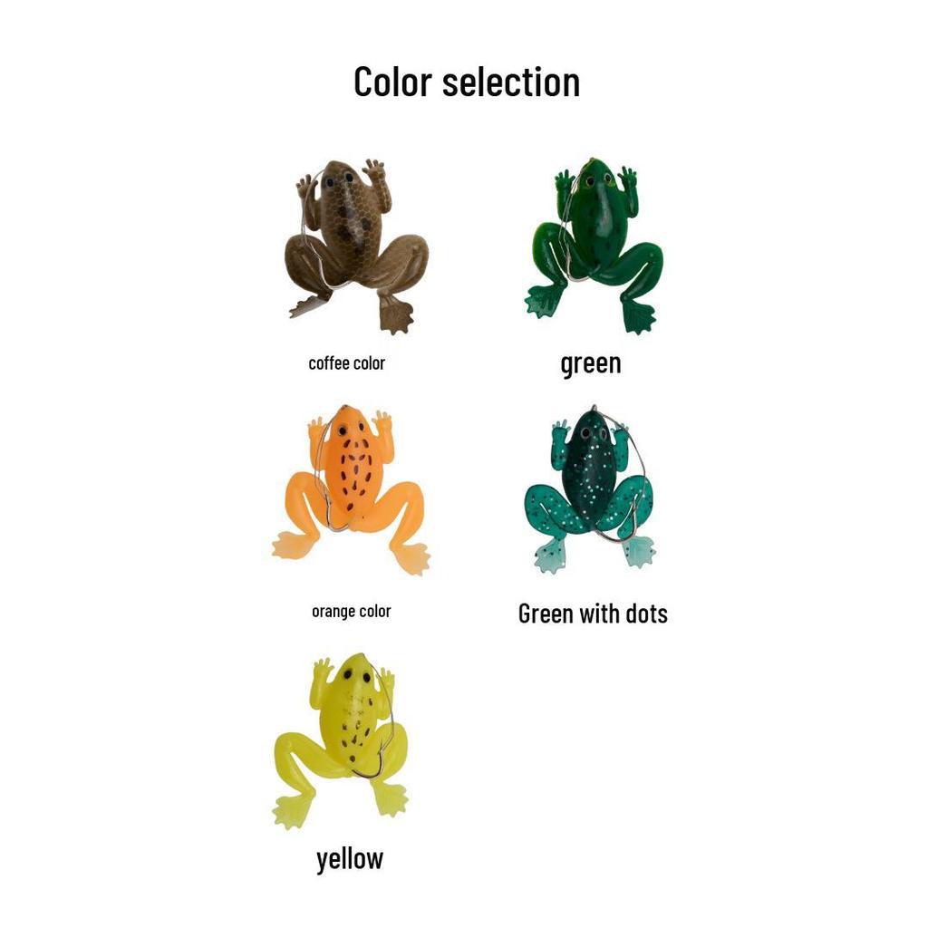 Bionic Thunder Frog Fish Bait: Soft, Anti-Snag Simulation Lure for Strong Fishing Performance