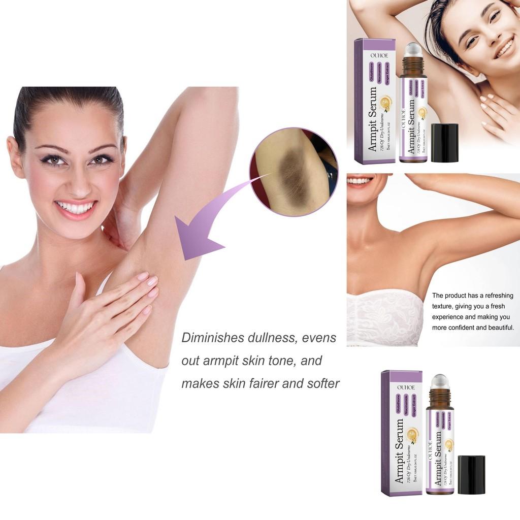 Ouhoe Aufhellende Achselhöhlen-Essenz Luxuriöse Feuchtigkeitsspendende Und Hauttonverbessernde Formel 10ml