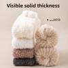 Y2K Butterfly Knot Winter Pile Socks Thickened Leg Socks New Women's Long Stockings  Gift