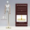 Korean Style Flat Body Female Mannequin with Wide Shoulders for Women's Clothing Display